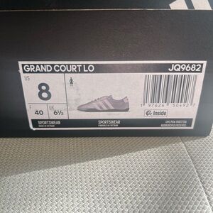 Adidas Grand Court Lo Silver